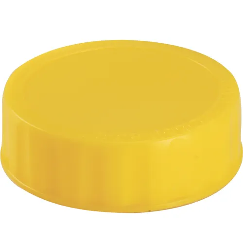 AllPoints 2801638 FIFO Squeeze Bottle Lid, Yellow End Cap, Identification Label - 1/Pack