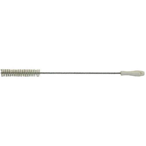 AllPoints 321734 Fryer Drain Brush, High‑Temp Bristles, Stainless Steel Handle, Fits Fryer Drain
