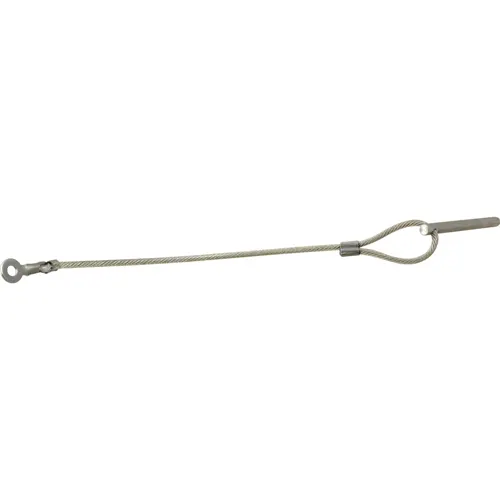 AllPoints 32439 Security Pin with Lanyard, Heavy‑Duty Stainless Steel, 2‑Inch Tamper‑Resistant for Furniture