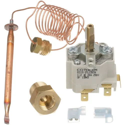 AllPoints 461398 Electronic Thermostat, Refrigeration Cold Control with Hi‑Limit, Replaces 97‑5048