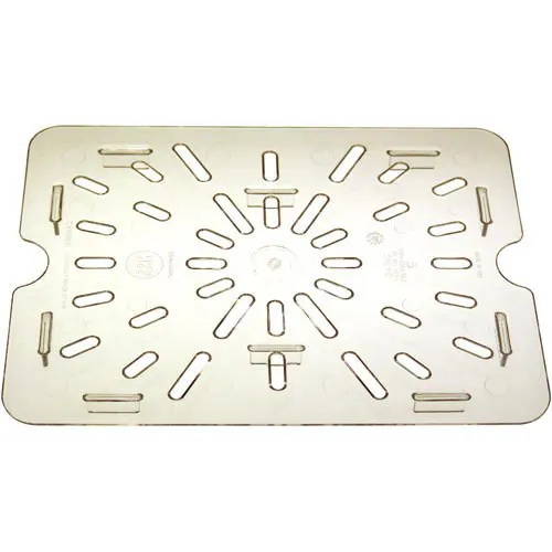 AllPoints 78429 Drain Rack - 1/2 Size Polycarbonate Food Storage Box, Replaces Cambro 20CWD