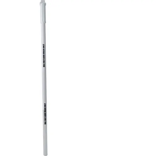 AllPoints 83254 Floor Drain Brush Handle, 36" Long Plastic, Non‑Absorbent, Fits 142‑1455 Drains Only