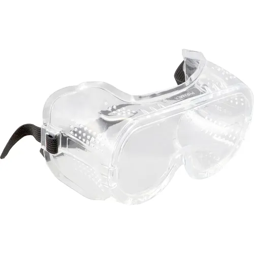 AllPoints 8405136 Safety Goggles, Clear Anti‑Fog Polycarbonate Lens, Elastic Strap, 2" Width