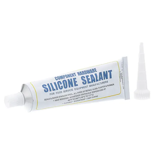 AllPoints 851094 Silicone Sealant Tube - 3 oz Clear Thread Type, Premium Silicone Material