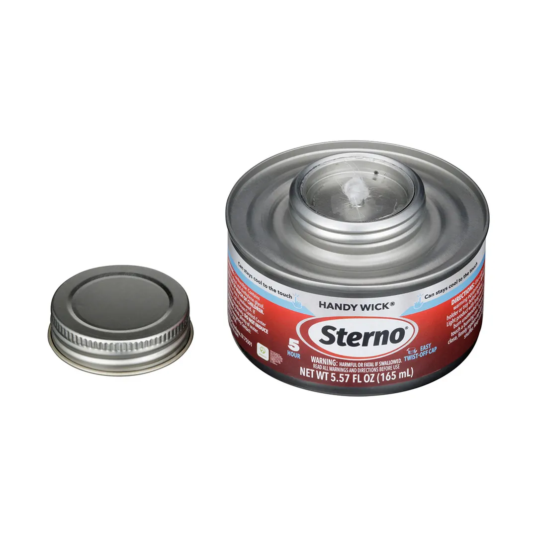 Sterno 10366 Handy Wick Chafing Fuel - 5-Hour Twist-Cap, Steady Flame, UL-Validated, 36/Case
