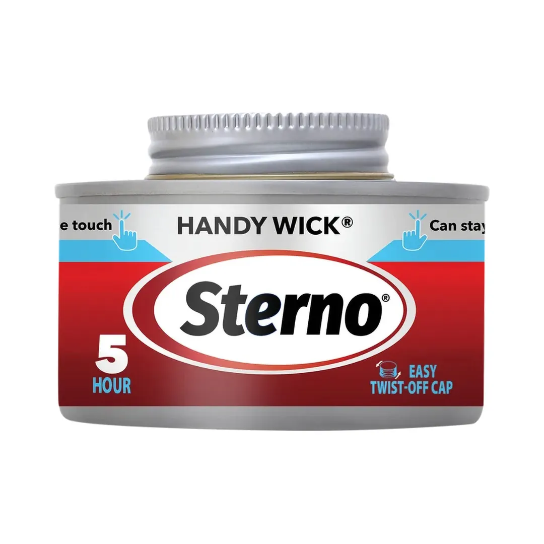 Sterno 10366 Handy Wick Chafing Fuel - 5-Hour Twist-Cap, Steady Flame, UL-Validated, 36/Case