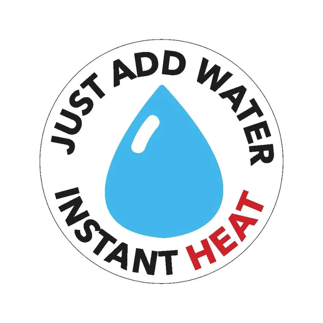 Sterno 15200 SpeedHeat Flameless Food Warming Packets, Water‑Activated Heat for Catering - 1/Case