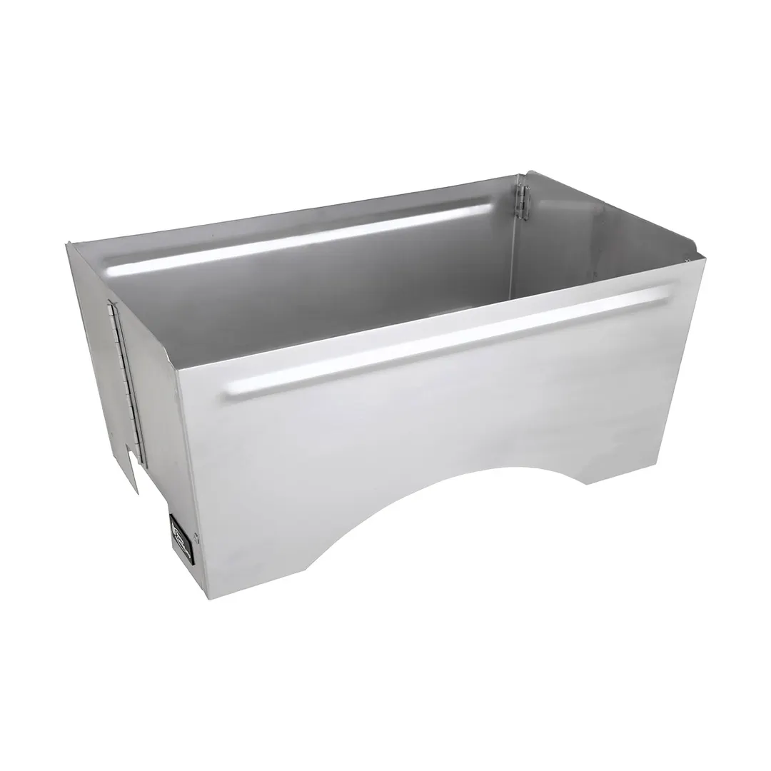 Sterno 70110 Windguard Fold Away Chafing Dish Frame, Stainless Steel, Fits Standard Pans, Flat 1.75"