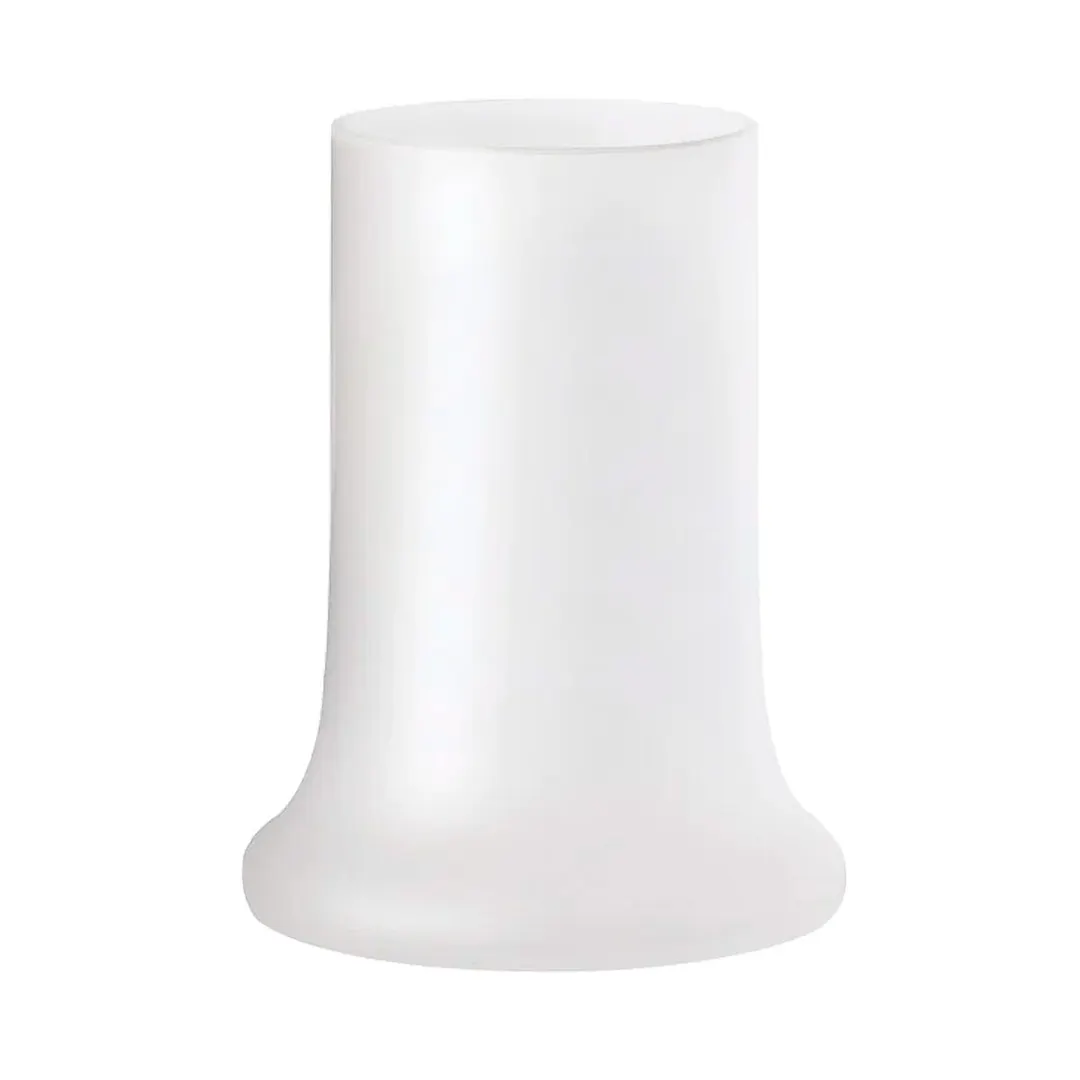 Sterno 80132 Bondir Lamp, Frosted Glass, 4½" H x 3¾" Dia., Fits 15-36 Hr Wax Candles - 6/Case