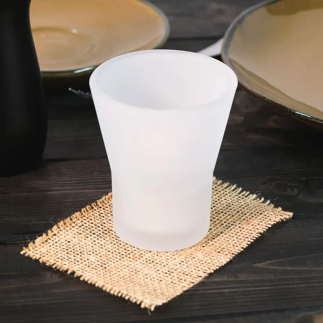 Sterno 80276 Pearl Votive Lamp, 3½" H x 2⅞" Dia., Glass, Fits 8‑12 Hr Soft Light® Wax Candles – Case