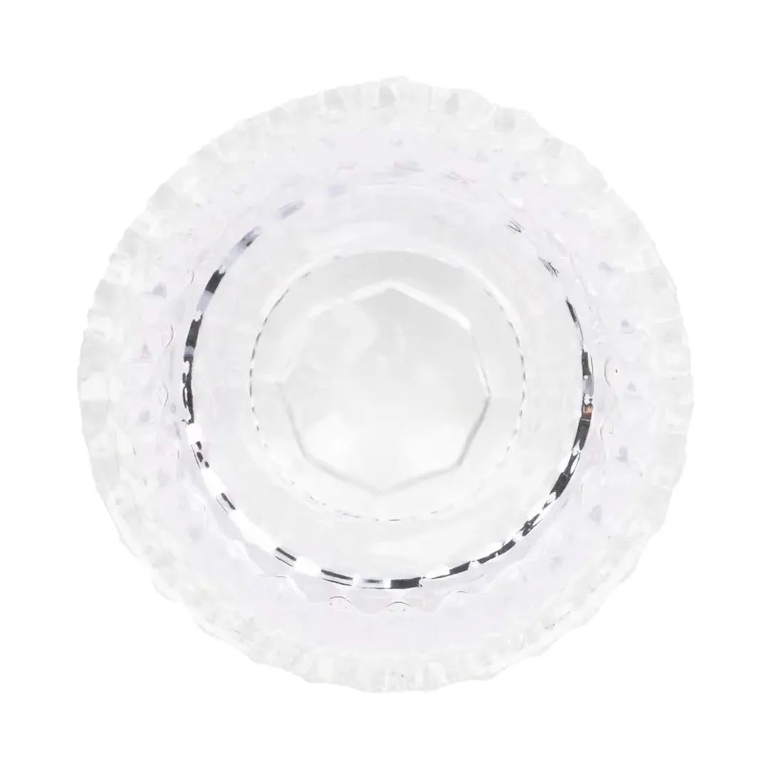 Sterno 80376 Crawford Lamp, 5"-1/14" H x 3"-5/8" Dia., Glass Globe, Wax Candle Compatible - 6/Case
