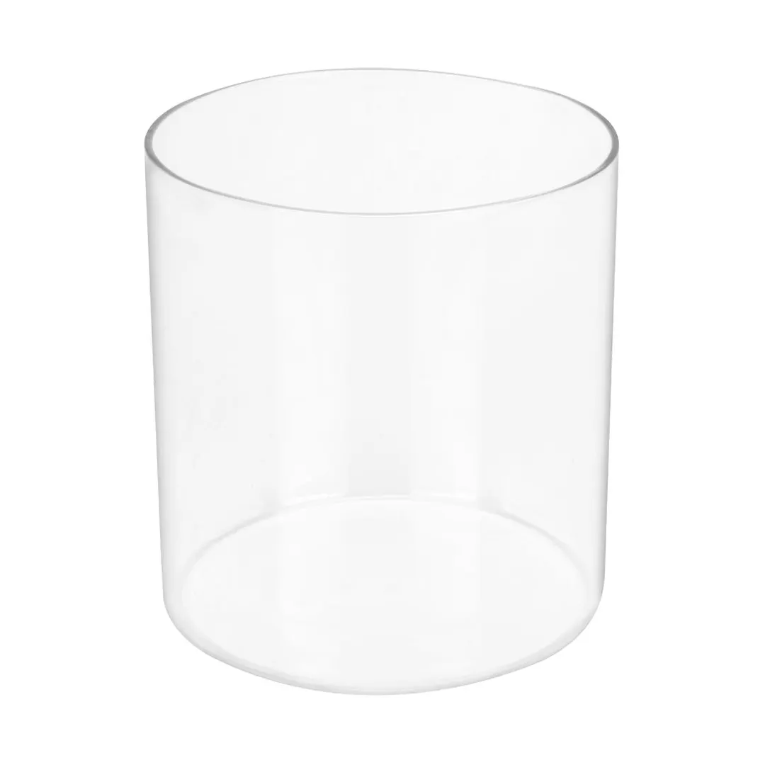 Sterno 80511 Candle Hurricane, 5‑1/2" Dia × 6" H, Clear Glass, Liquid Wax – 4/Case