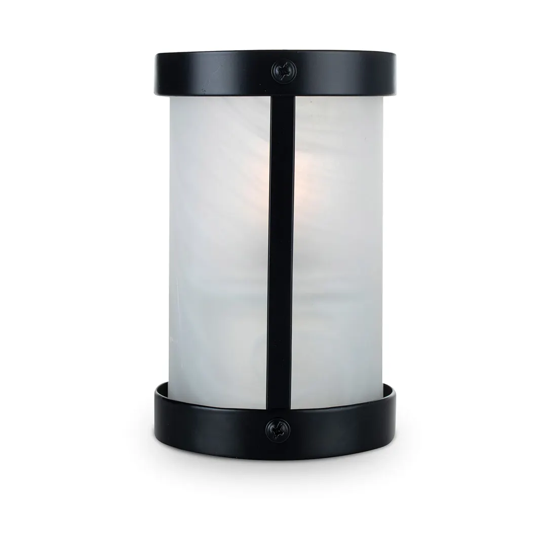 Sterno 80565 Penny LX Lamp, 5-1/2" H x 3⅜" Dia Glass Frame, for 36-50hr Light Wax Candles - 6/Case