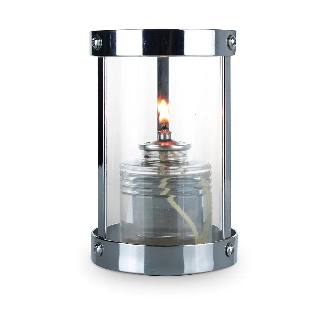 Sterno 80568 Penny Lamp, 5½" H x 3⅜" Dia. Frame, Fits 36‑50hr Soft Light Wax Candles - 6/Case