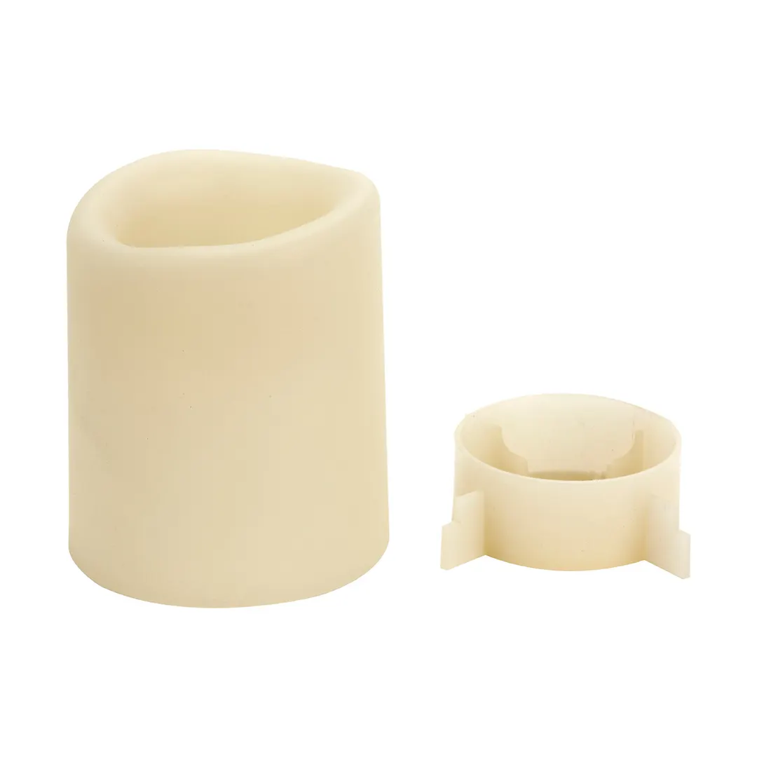 Sterno 80575 Allure No‑Mess Candle Lamp, 3‑4" Plastic Base, Uses 24‑30 hr Light Wax, - 4/Case