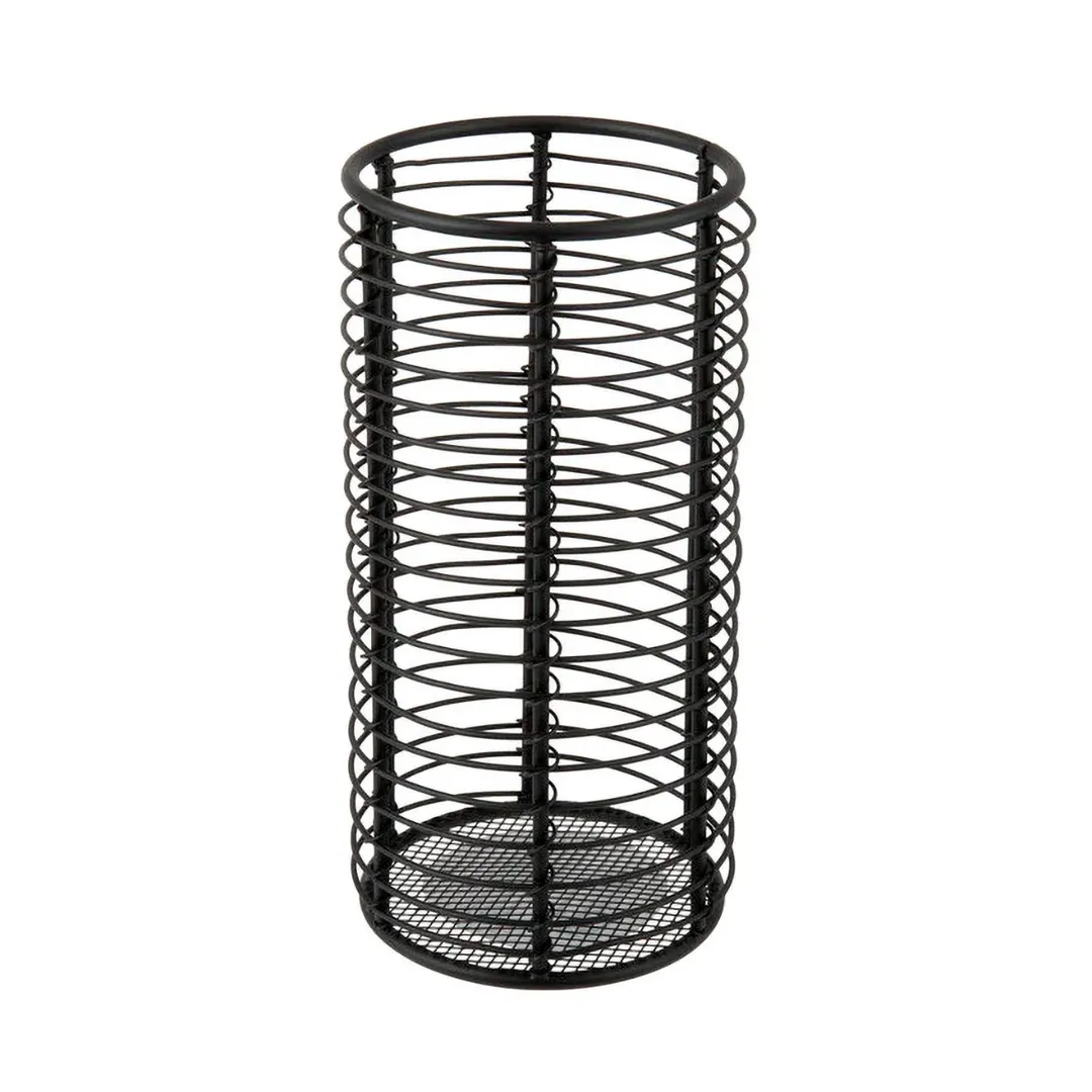 Sterno 85240 Candle Lamp Base - Round, 6" H x 2-7/8" Dia., Black, Light® Wax Candles - 6/Case