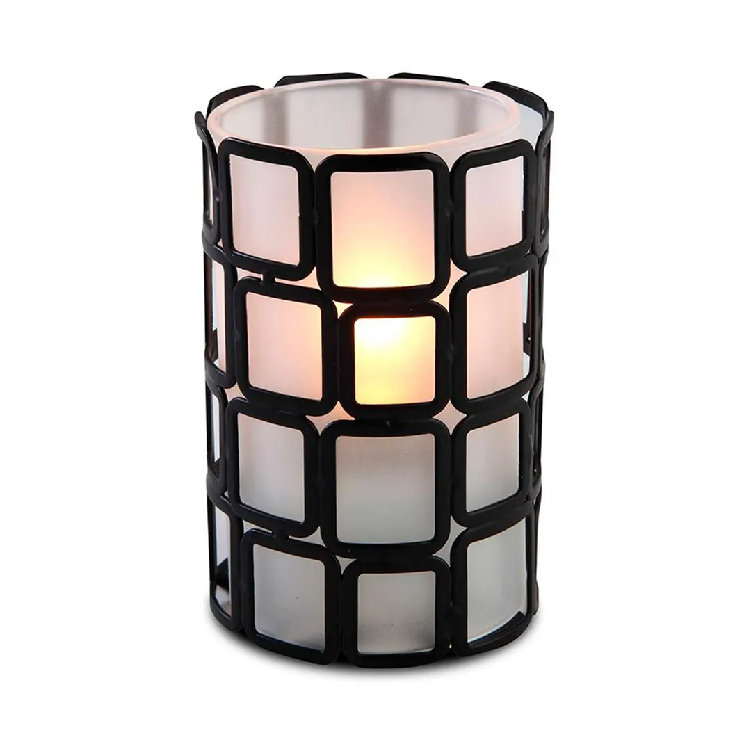Sterno 85250 Lamp Base, Black Wire, 4" H x 2.5" Dia., Fits Soft Light® Wax Candles, 6/Case