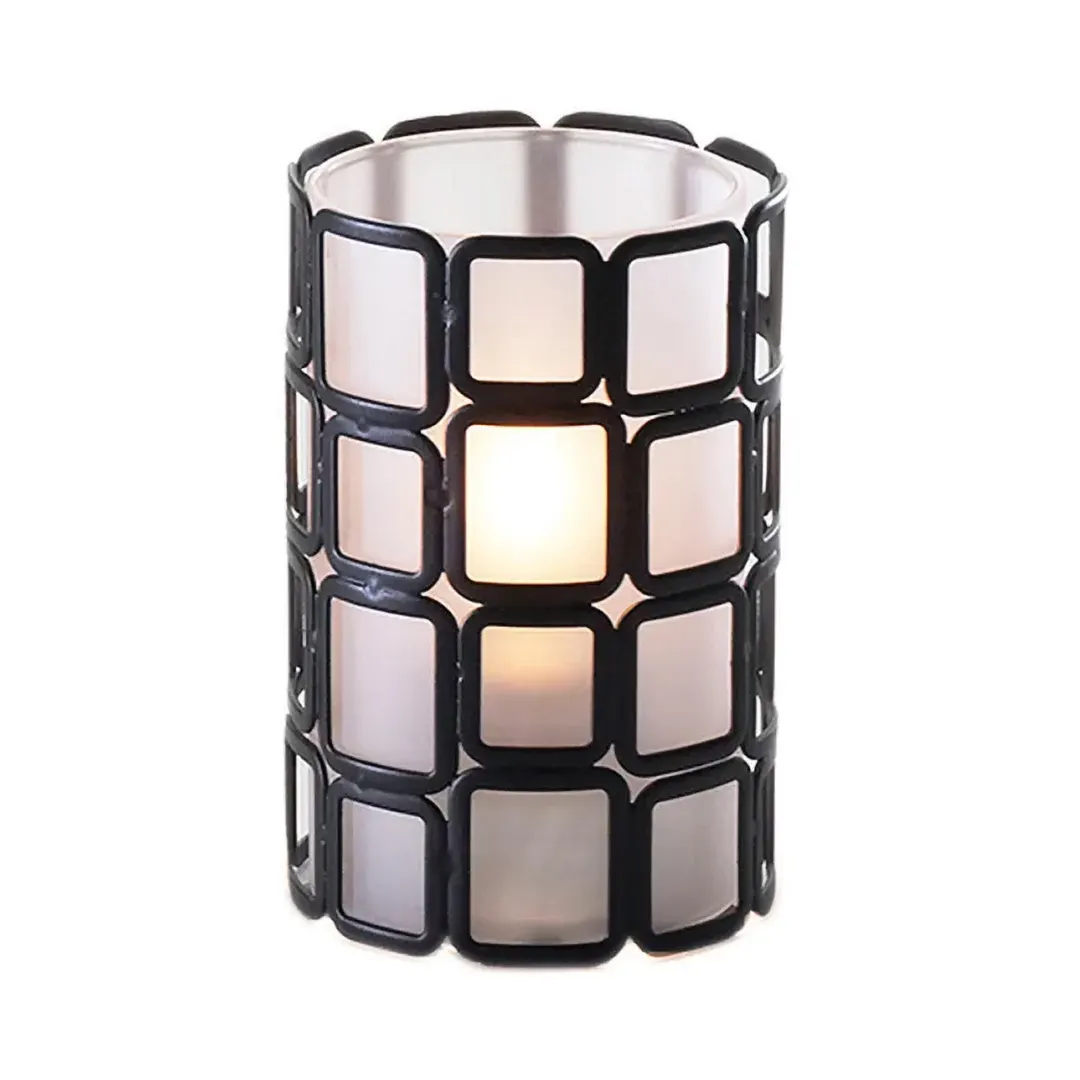 Sterno 85250 Lamp Base, Black Wire, 4" H x 2.5" Dia., Fits Soft Light® Wax Candles, 6/Case