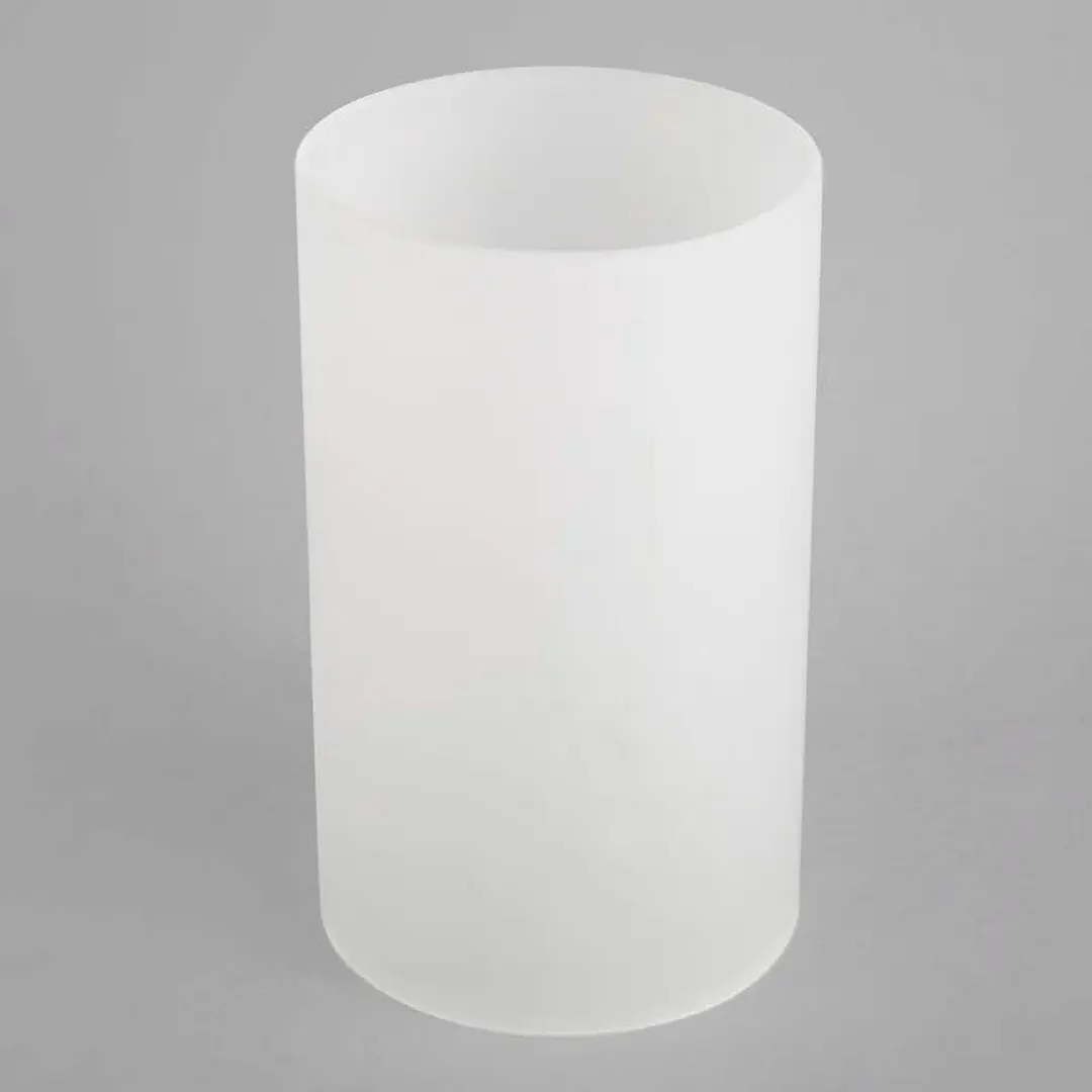 Sterno 85304 - Frosted Glass Candle Lamp, 5" H x 3" Dia., Fits 80164/80166/85144/85192 - 6/Case
