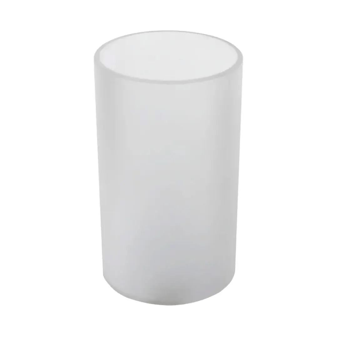 Sterno 85326 Frost Globe Candle Lamp, 5" H x 3" Dia Plastic, Bases 85144 & 85192 - 6/Case