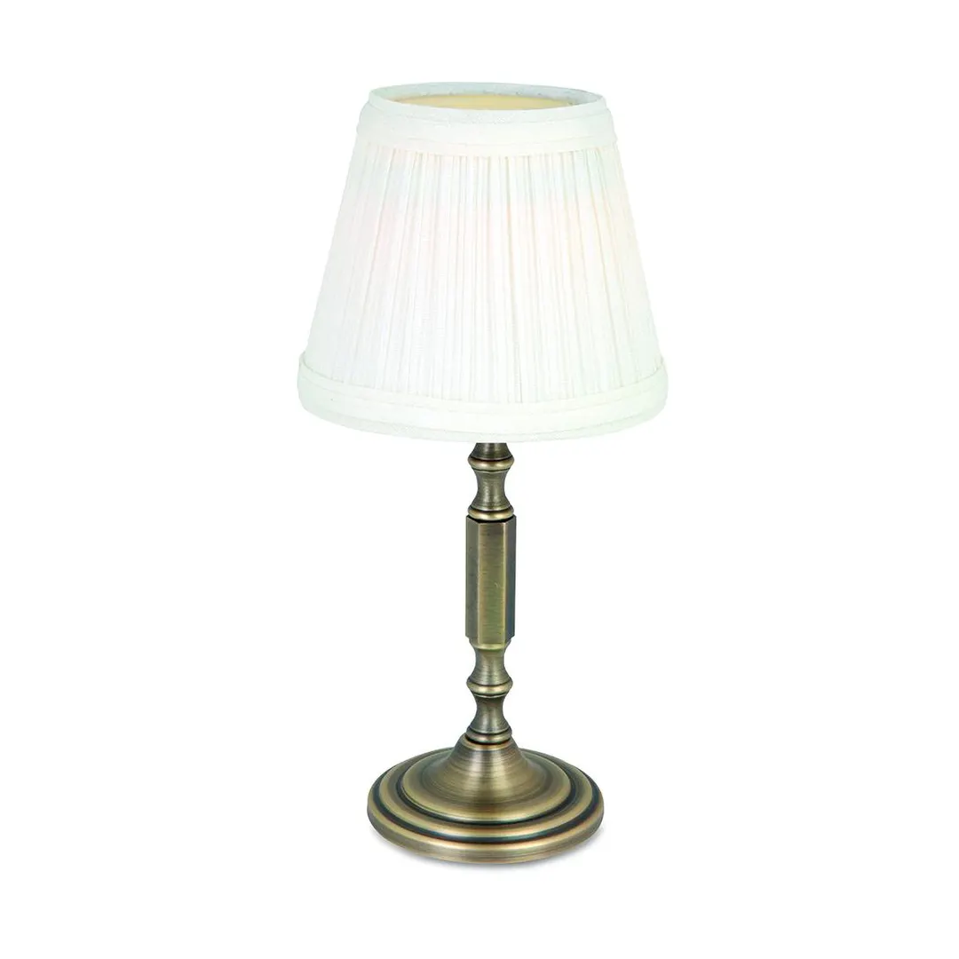 Sterno 85432 Marlow Candle Lamp Shade, 4½" H x 5⅛" Dia., Fabric, Fits Bases 85164-85170 - 6/Case