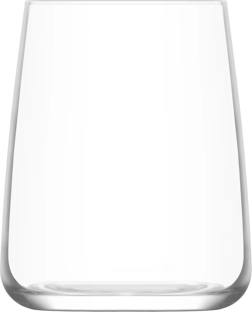 LAV HORECA SLO347 - Salerno Stemless Wine Glass, 16 oz, Fine Rim Soda Lime Glass, - 12/Case