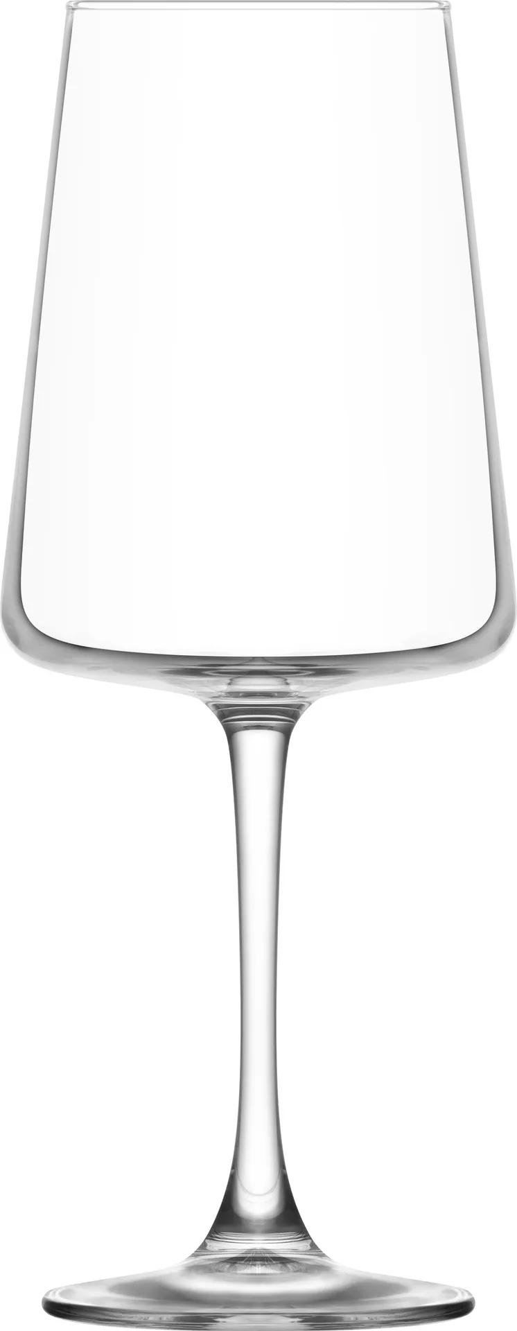 LAV HORECA SLO658 Wine Glass, 19.5 oz, 9 " Height, Stemmed, Fine Rim, Soda Lime Glass - 12/Case