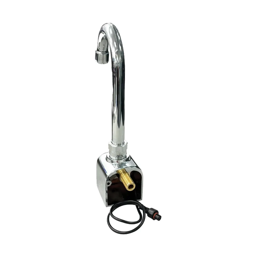 Advance Tabco K-175 Hands Free 3-1/2" Gooseneck Electronic Faucet, Single Hole