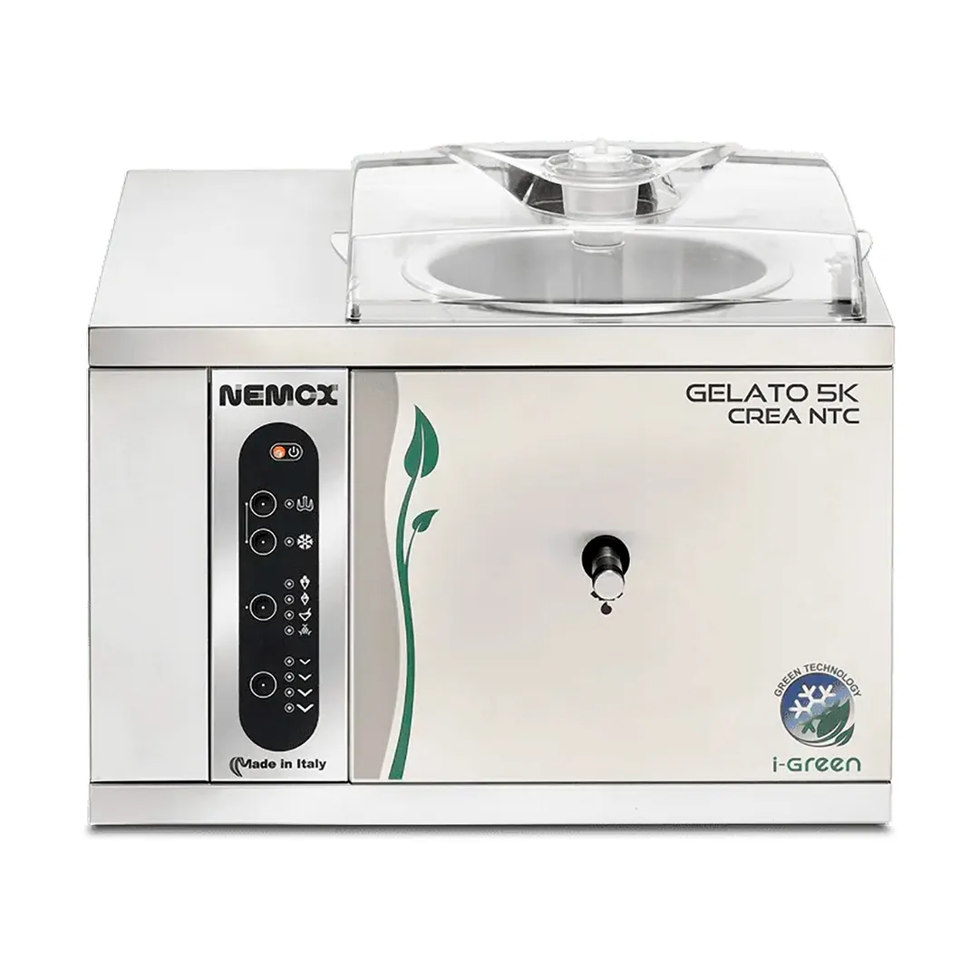 Eurodib GELATO5KCREA Nemox Countertop Gelato Freezer, 5 kg/hr, 500 W 120 V, Stainless Steel, Casters