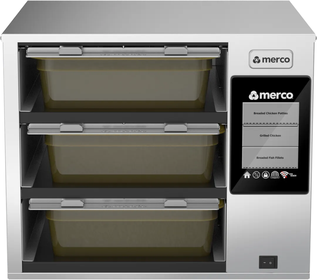 Merco MHV32SST2W Mercoeco® Easytouch Visual Heated Holding Cabinet, Electric