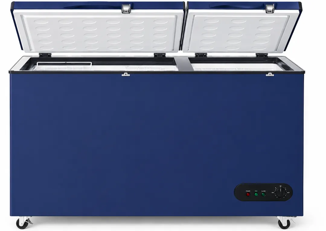 Koolmore KM-FCD208 Chest Freezer, 7.34 cu ft, 39" Steel Door, Freezer ≤ -0.4°F, Fridge 32‑50°F