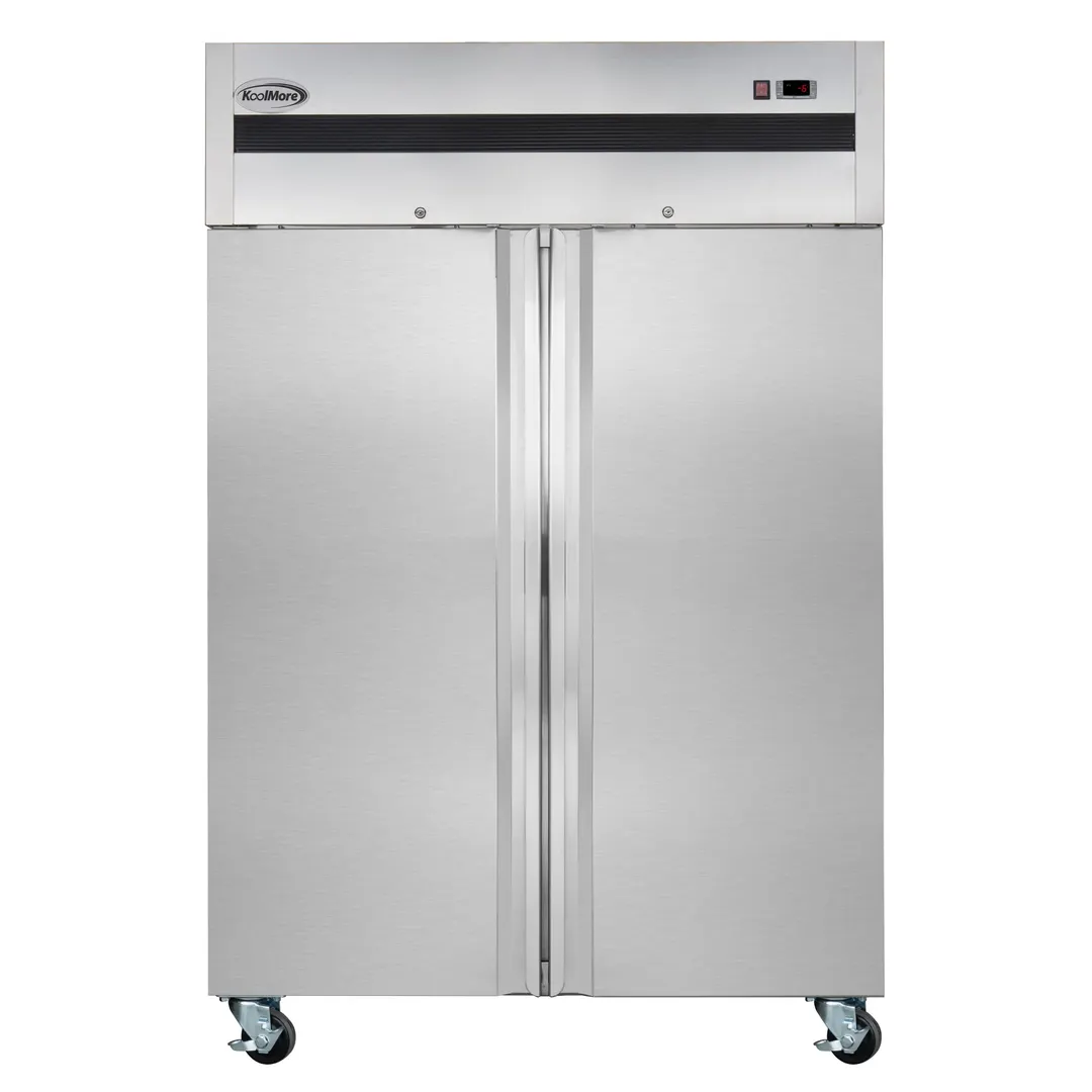 Koolmore KM-RIF-2D-SS-TM Reach-In Freezer