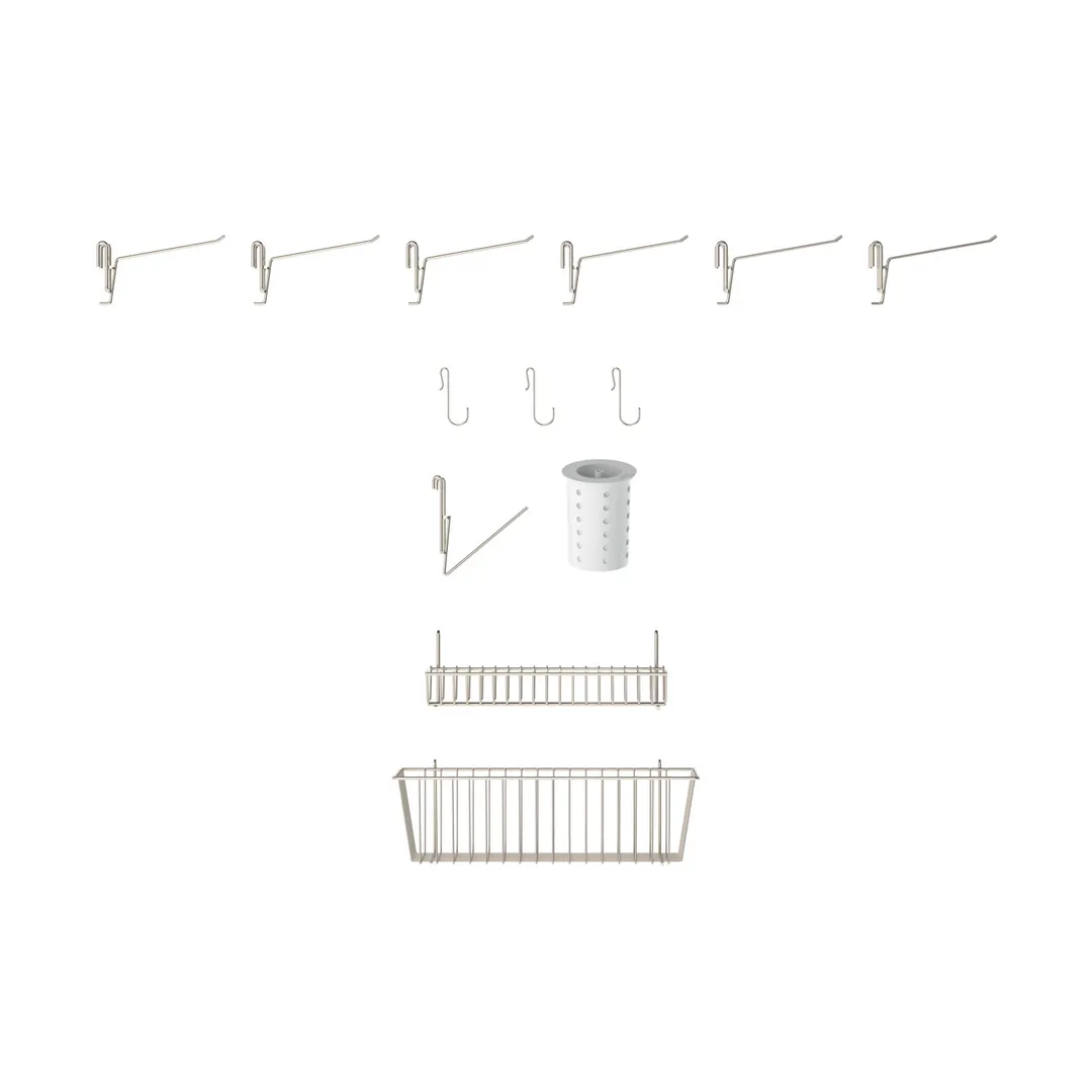 Metro SWA-SINK1-SS SmartWall Life Accessory Kit #1, for sinks