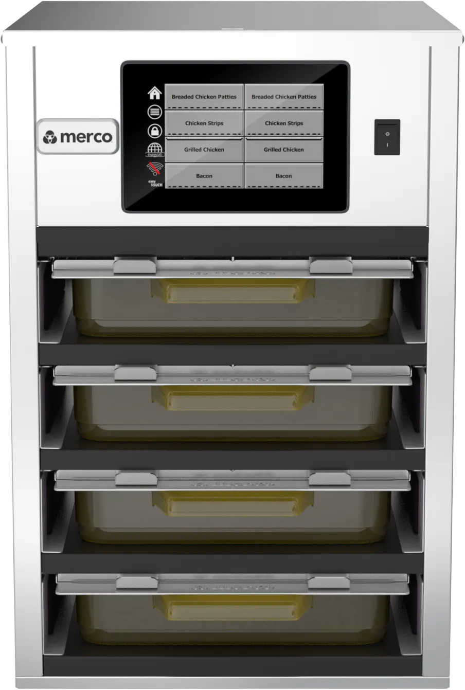 Merco MHD42SSL1T Mercoeco™ Easytouch Visual Heated Holding Cabinet with Tray Tracking Technology