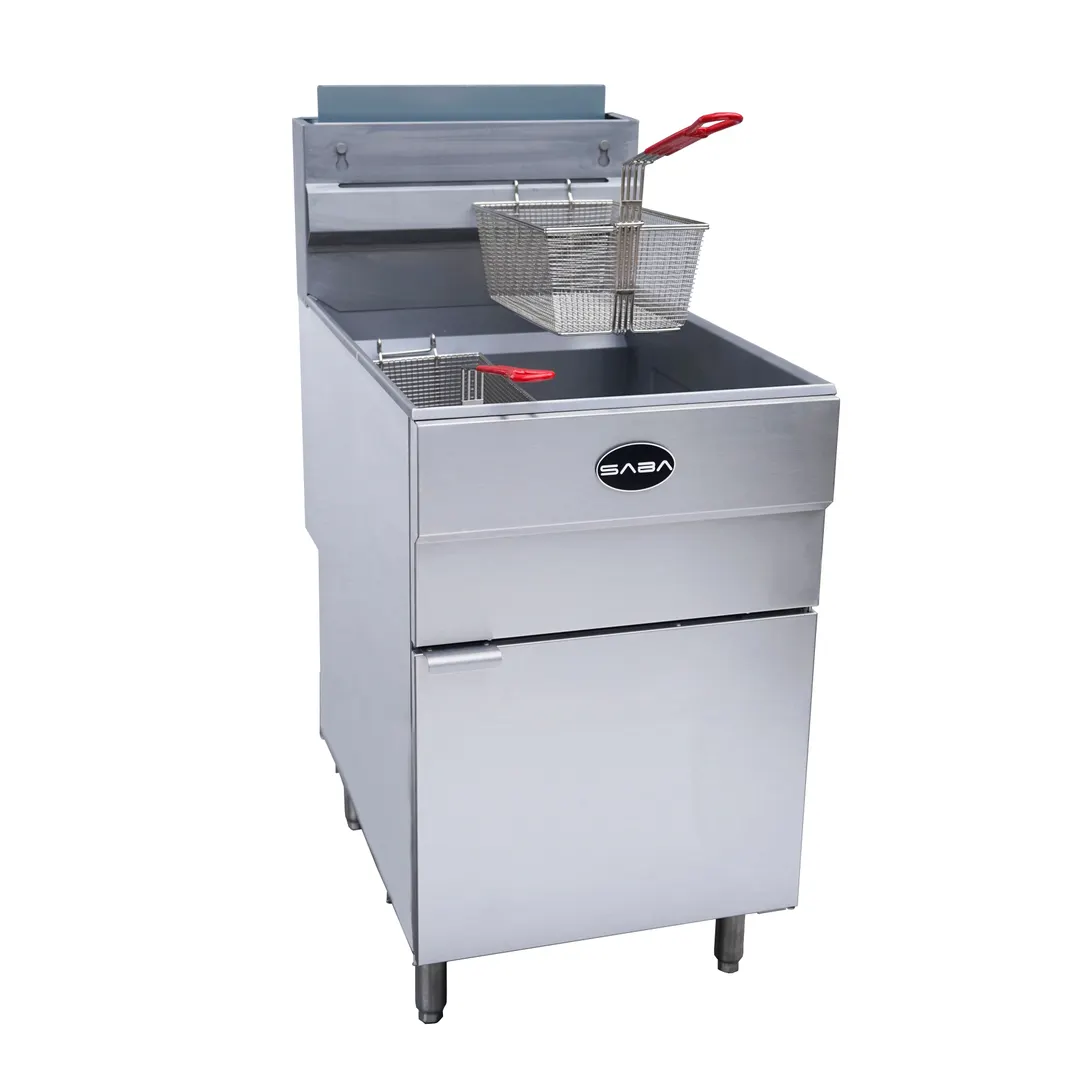 SABA GF85P Full Pot Floor Model Gas Fryer