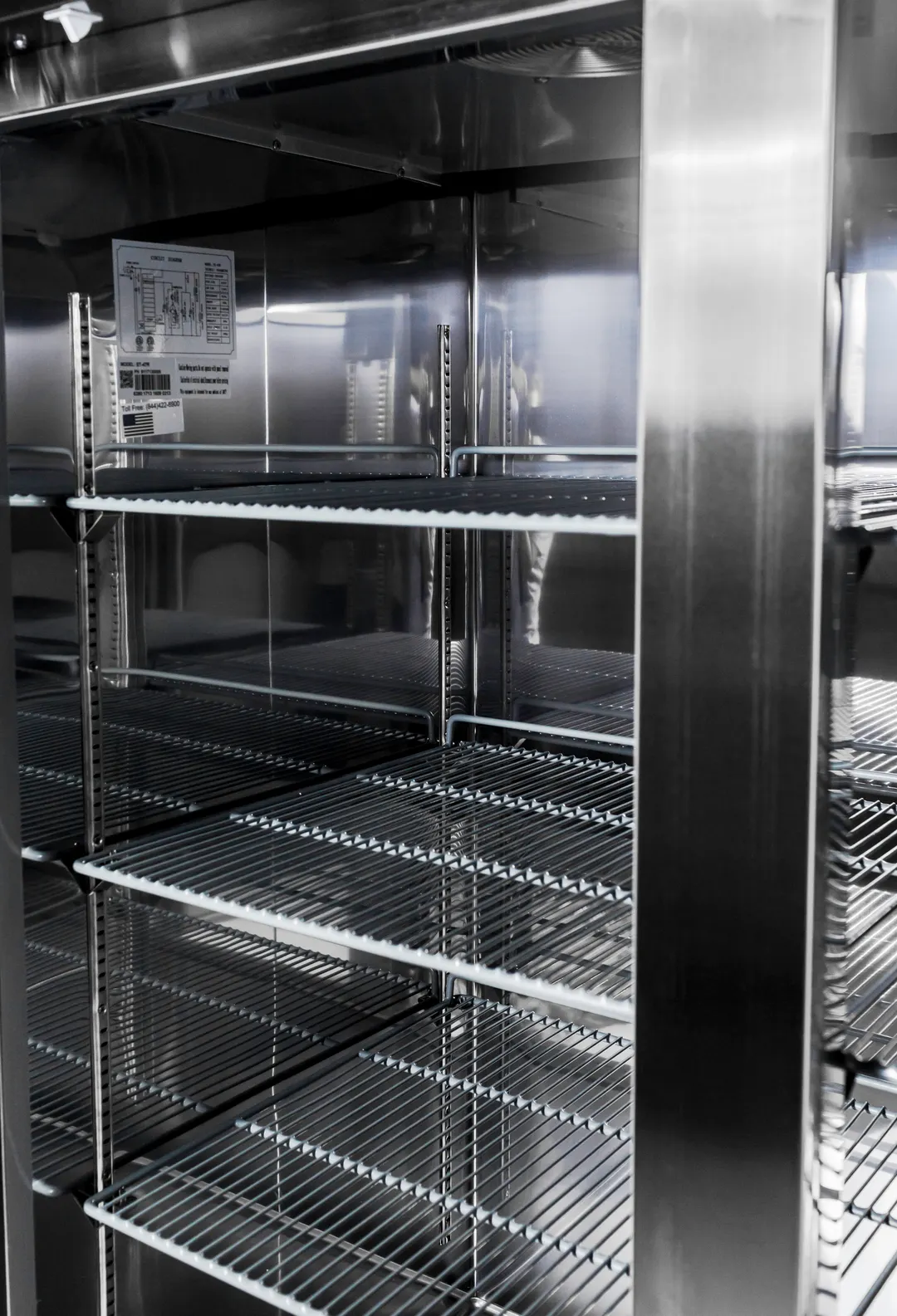 SABA S-47F Reach-In Freezer