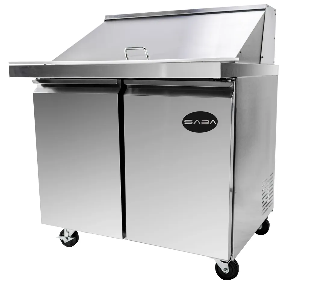 SABA SPS-36-15M Mega Top Sandwich / Salad Unit Refrigerated Counter
