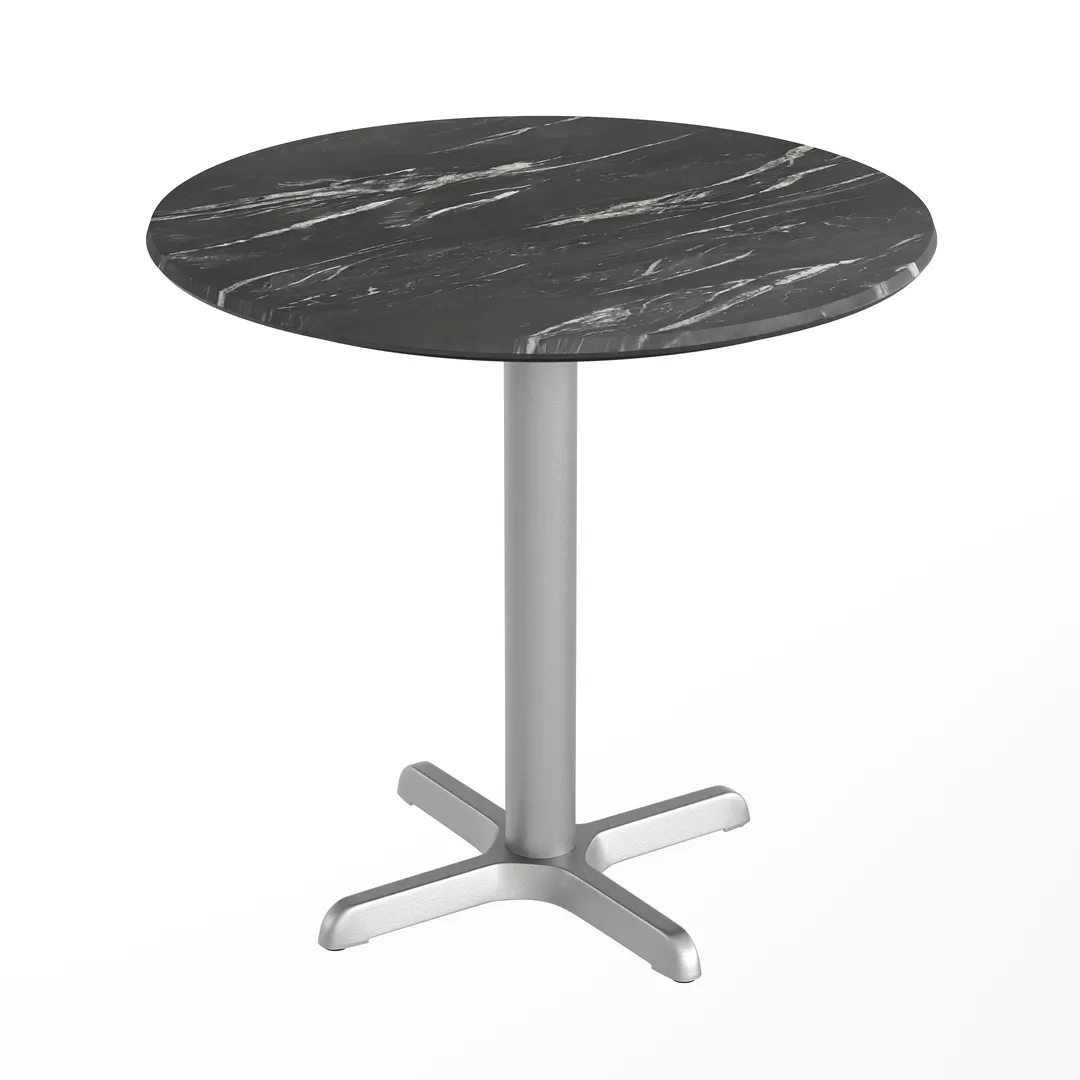 Flash Furniture ST-RD31-BKMAR-T2222S-GG Outdoor Table