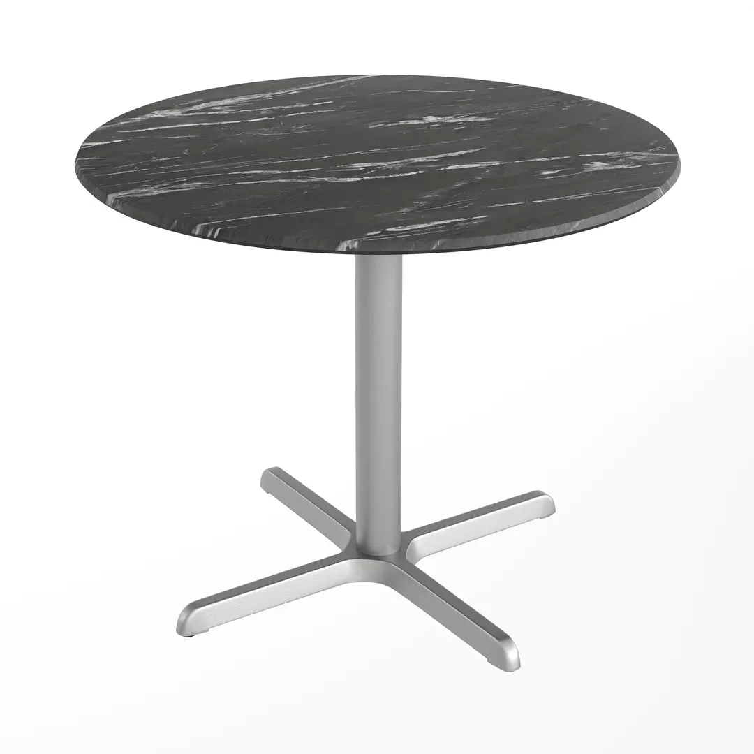 Flash Furniture ST-RD36-BKMAR-T3030S-GG Outdoor Table