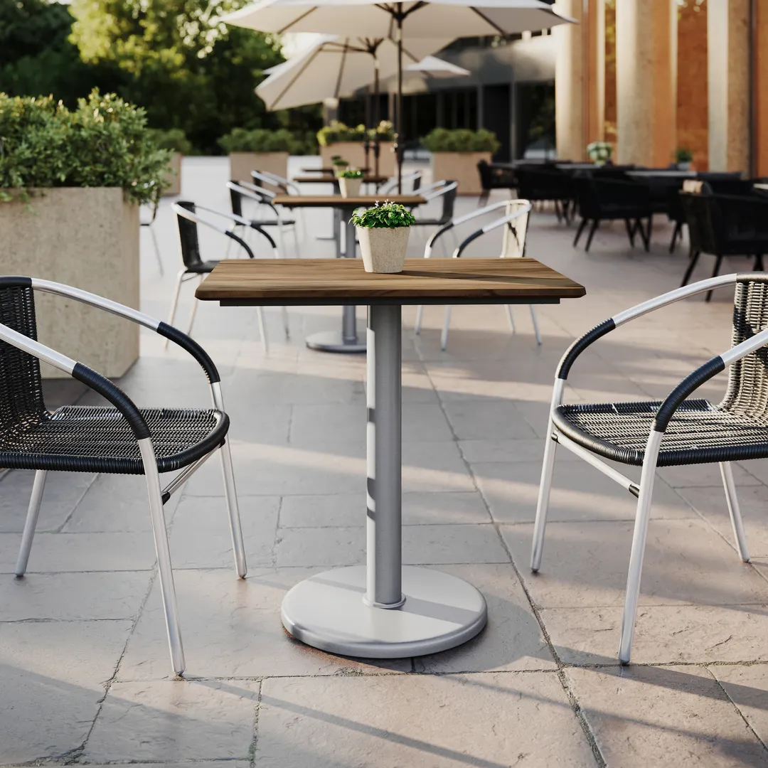 Flash Furniture ST-REC2430-NAT-TR18S-GG Outdoor Table