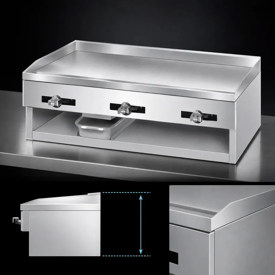 Comstock-Castle 1040 40" Countertop Gas Griddle with Manual Controls, 1/2" Steel Plate, 48.000 BTU