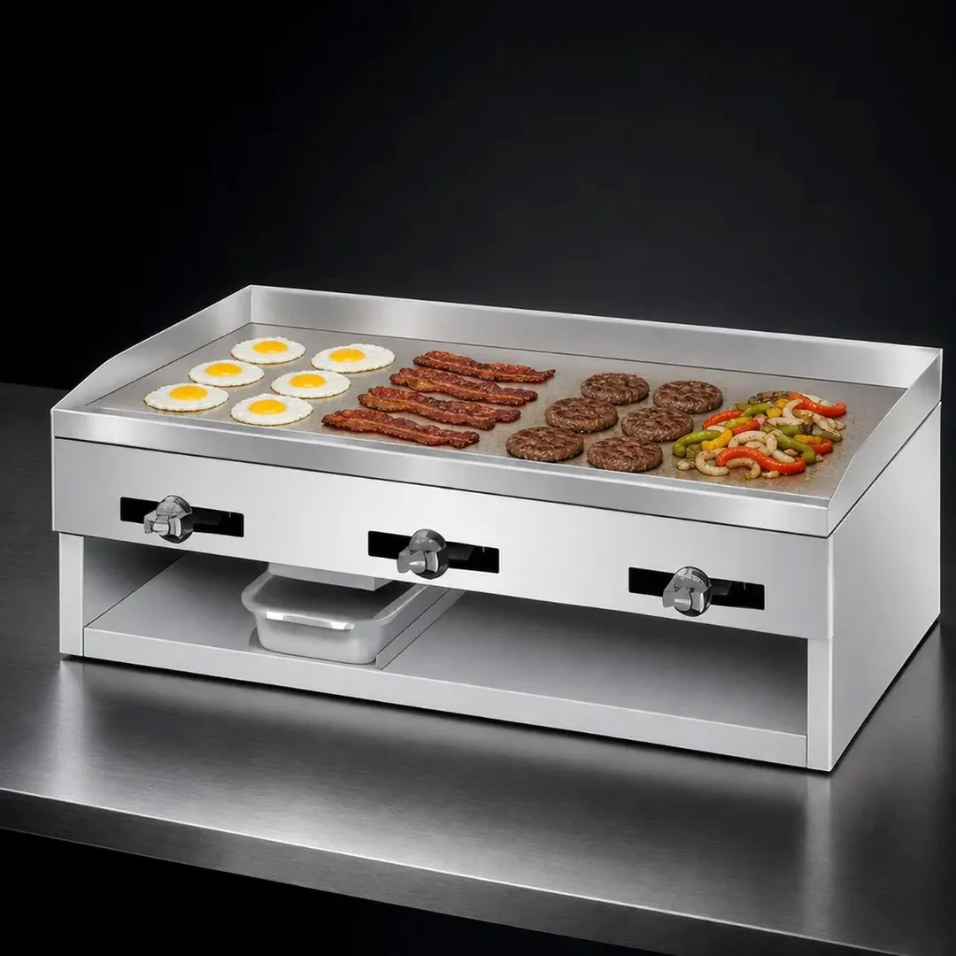 Comstock-Castle 1040 40" Countertop Gas Griddle with Manual Controls, 1/2" Steel Plate, 48.000 BTU