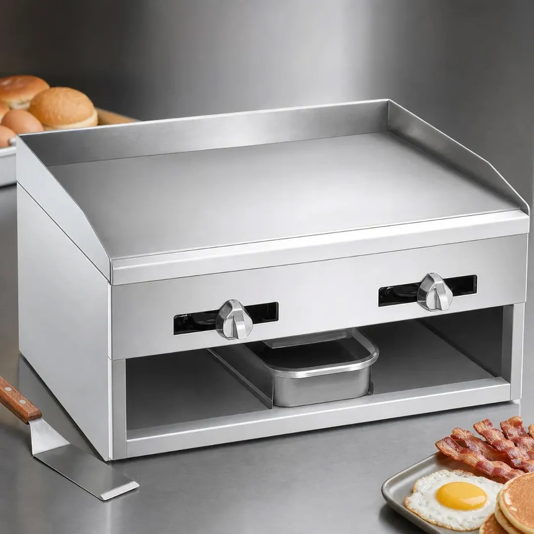 Comstock-Castle 10T20 20" Countertop Gas Griddle with Thermostat / Solid State Controls, 24.000 BTU