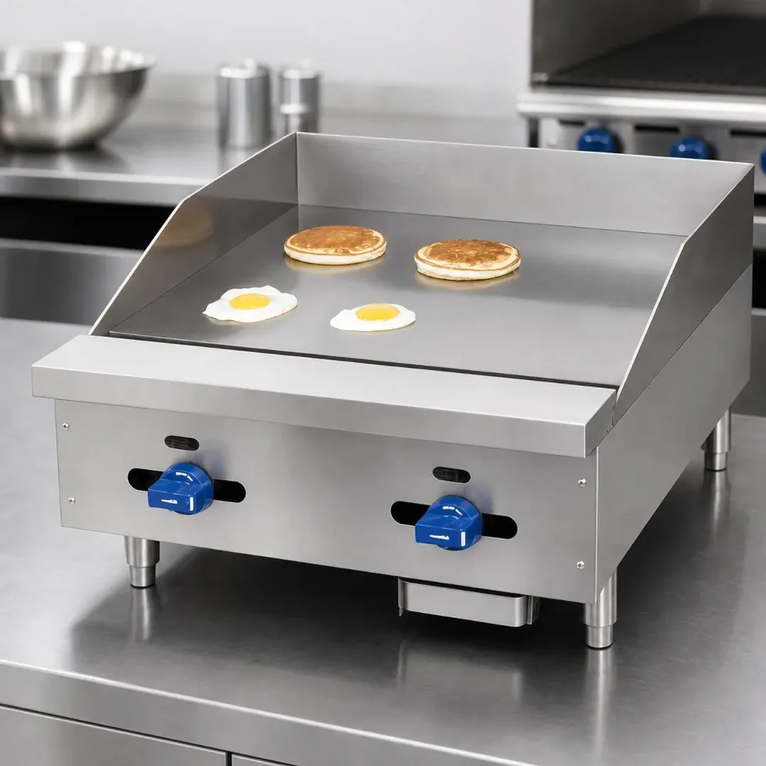 Comstock-Castle 3212MG 12" Countertop Gas Griddle with Manual Control, 1" Steel Plate, 25.000 BTU