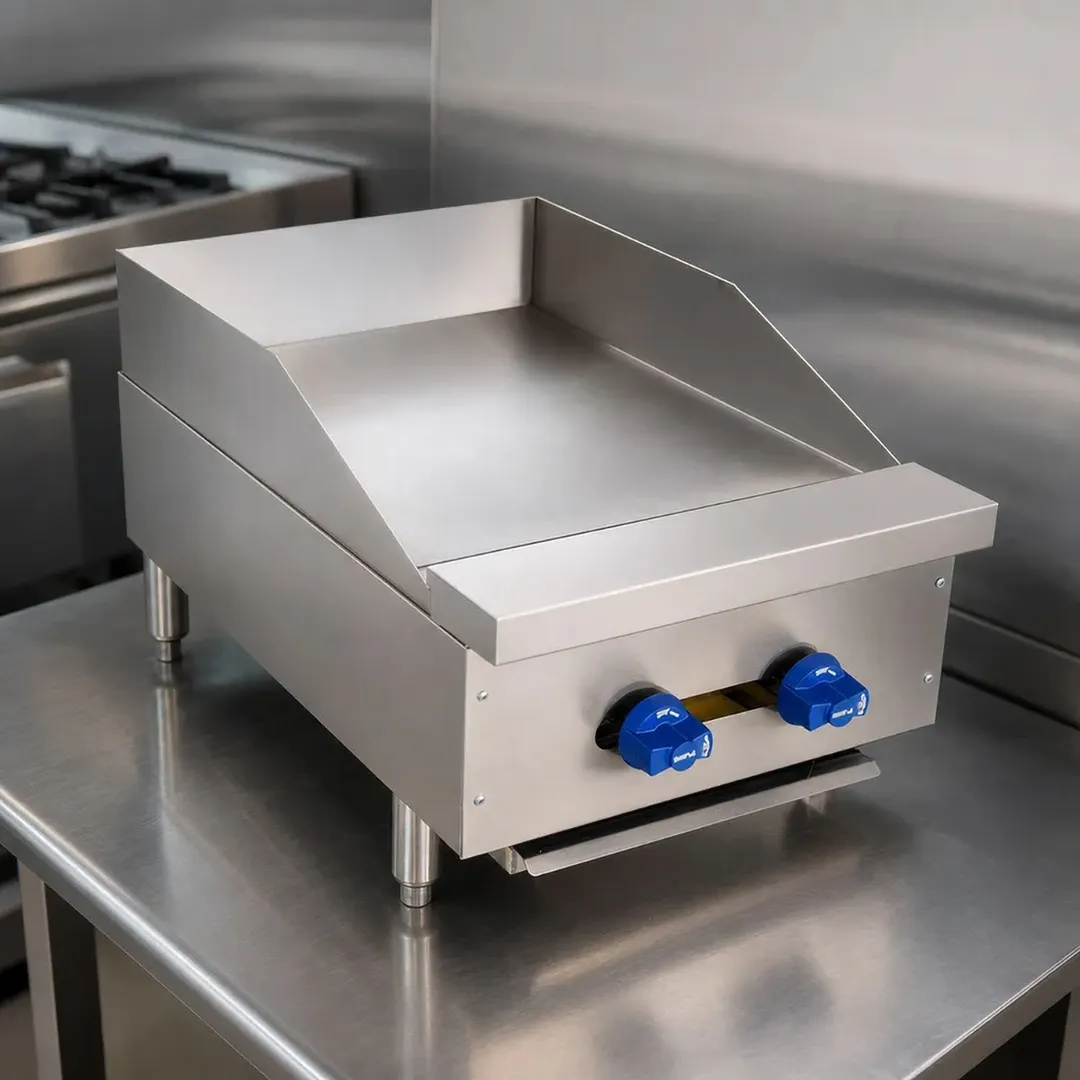Comstock-Castle 3218MG 18" Countertop Gas Griddle with Manual Control, 1" Steel Plate, 36.000 BTU