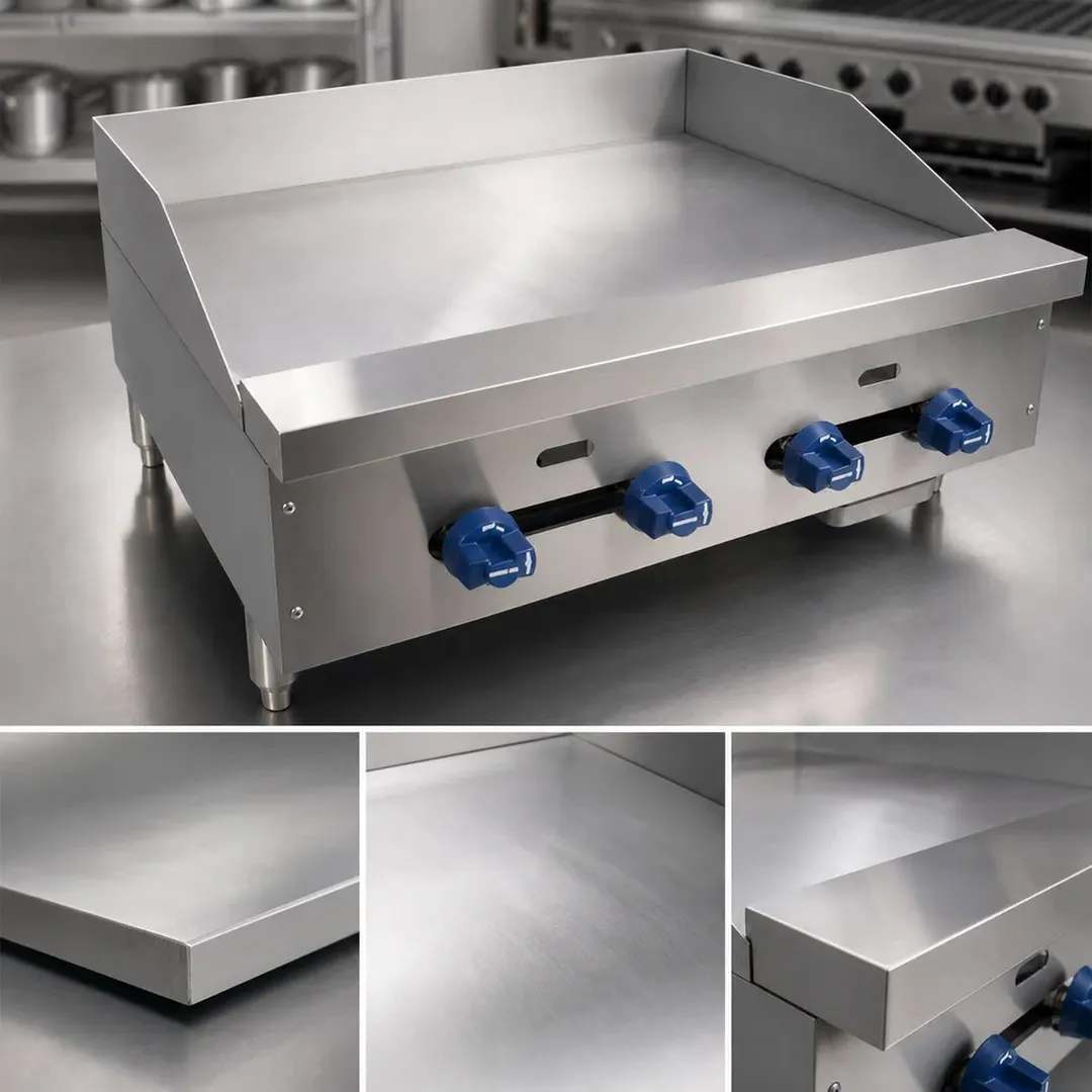 Comstock-Castle 3230MG 30" Countertop Gas Griddle with Manual Controls, 1" Steel Plate, 72.000 BTU