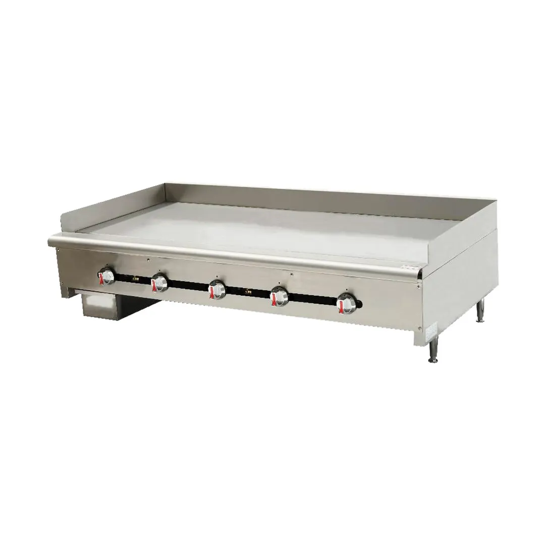Comstock-Castle CCMG3124-1 24" Countertop Gas Griddle with Manual Controls, 60.000 BTU