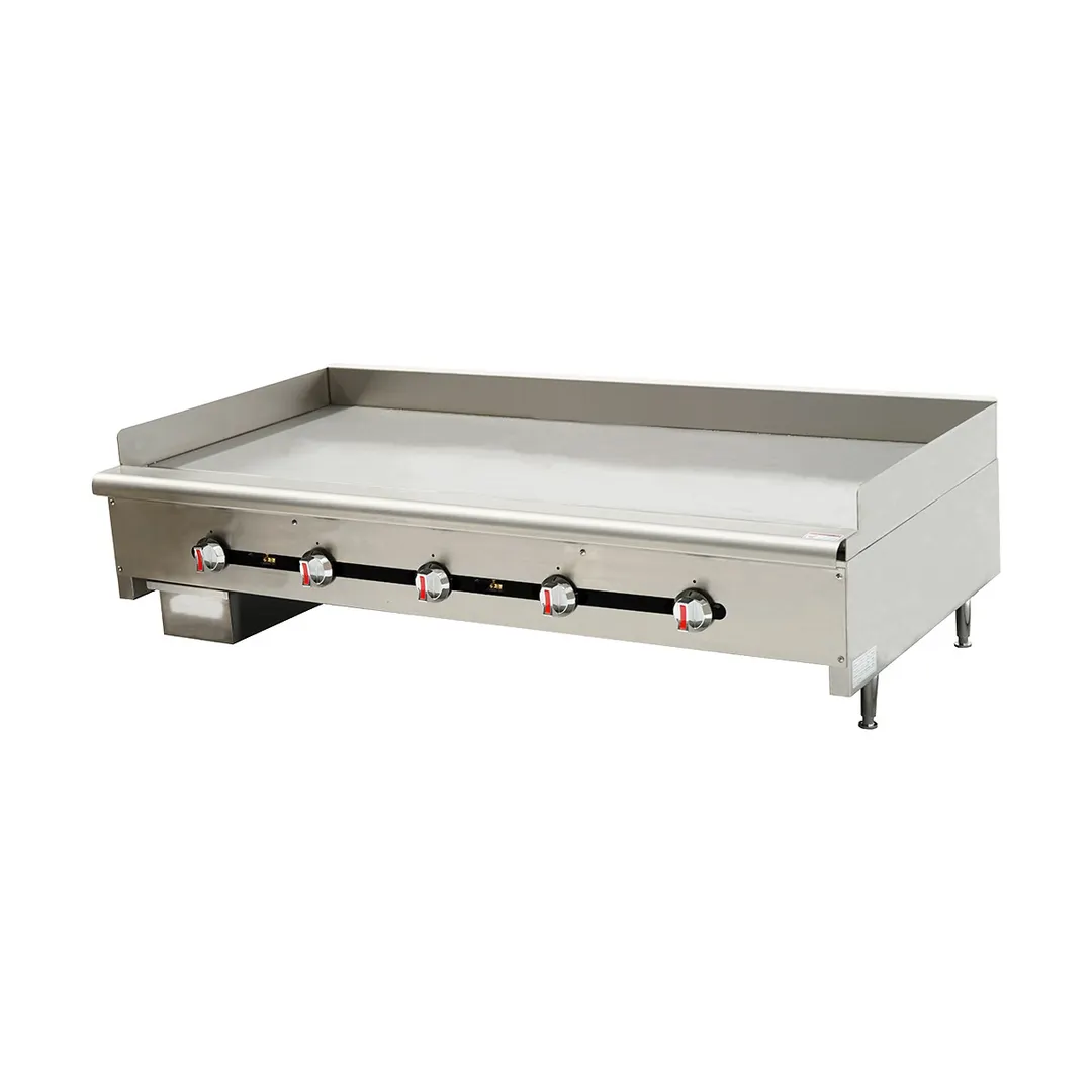 Comstock-Castle CCTG3124-1-C Countertop Gas Griddle - Thermostat/Solid State Controls, Carbon Steel