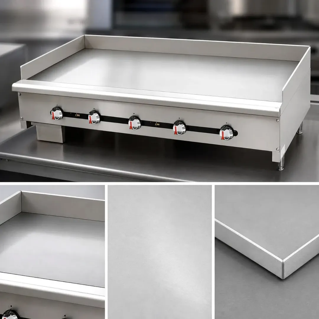 Comstock-Castle CCTG3136-1-C Countertop Gas Griddle - Thermostat/Solid State Controls, Carbon Steel