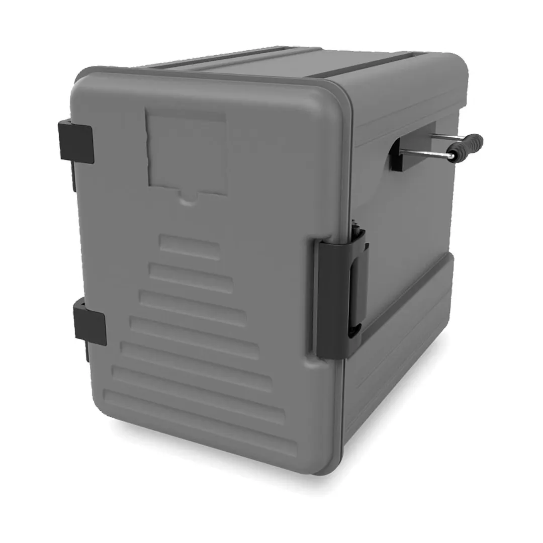 EMPERO EMP.BOX-600-K-USA Single Thermobox 600 Side Hinged Insulated Plastic Food Carrier